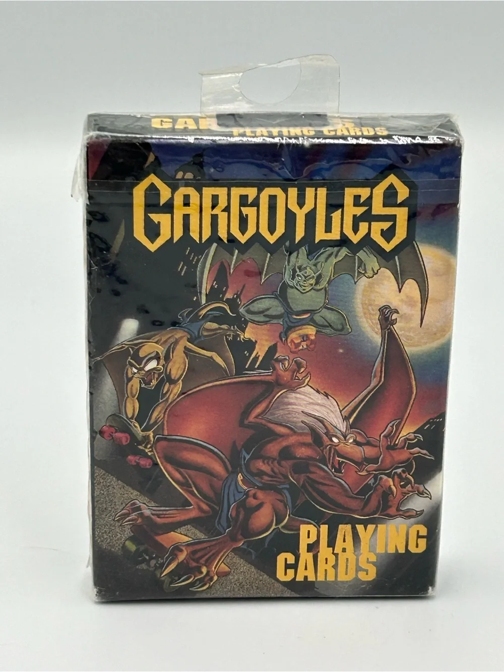 Gargoyles Playing Cards - Black/Red Artwork